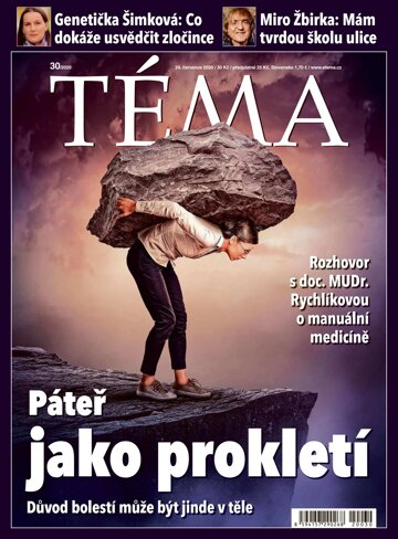 Obálka e-magazínu TÉMA 24.7.2020