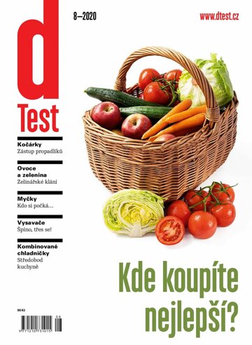 Obálka e-magazínu dTest 8/2020