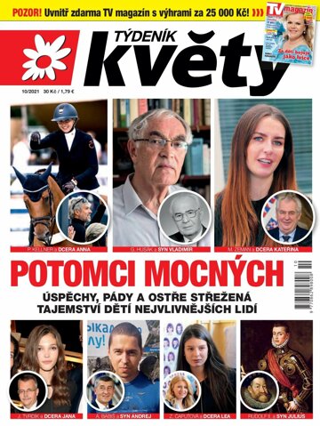 Obálka e-magazínu Týdeník Květy 10/2021