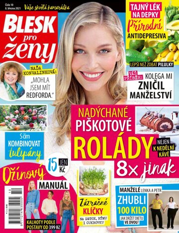 Obálka e-magazínu Blesk pro ženy 10/2021