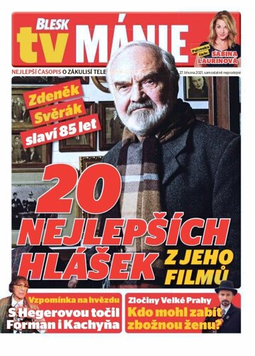 Obálka e-magazínu Blesk Tv manie 27.3.2021
