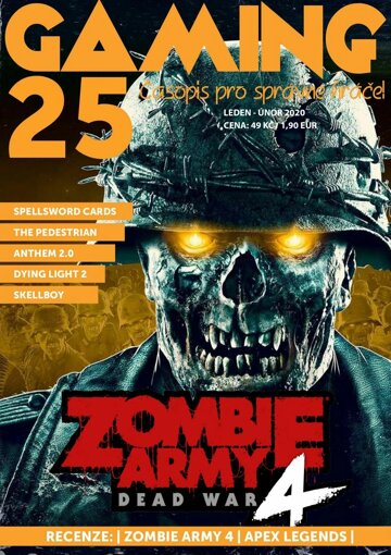 Obálka e-magazínu GAMING 25