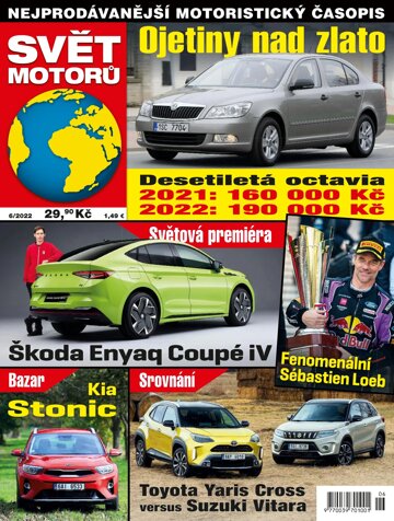 Obálka e-magazínu Svět motorů 6/2022