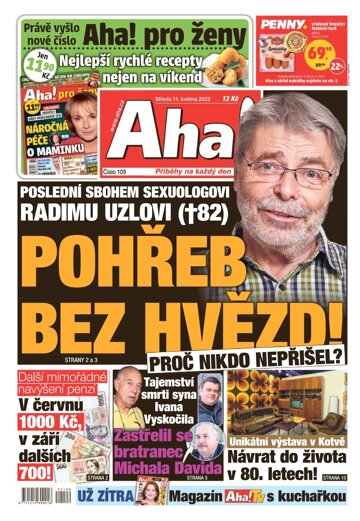 Obálka e-magazínu AHA! 11.5.2022