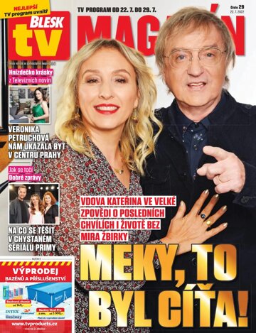 Obálka e-magazínu Příloha Blesk s TV magazínem - 22.7.2022