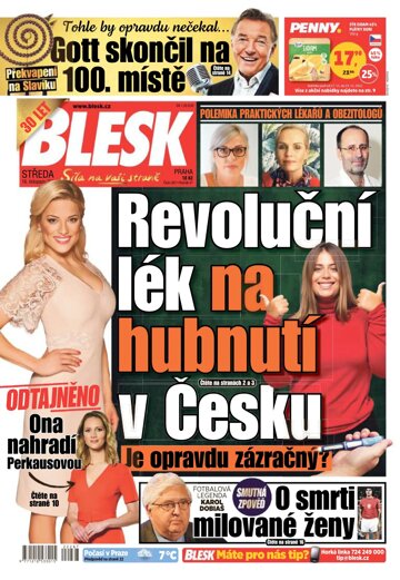 Obálka e-magazínu Blesk 16.11.2022