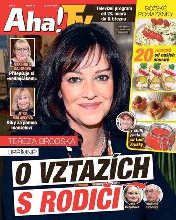Obálka e-magazínu AHA! Tv - 27.02.2025