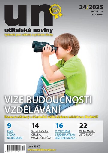 Obálka e-magazínu Učitelské noviny 24/2025