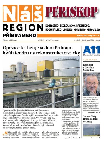 Obálka e-magazínu Náš Region - Příbramsko 6/2026