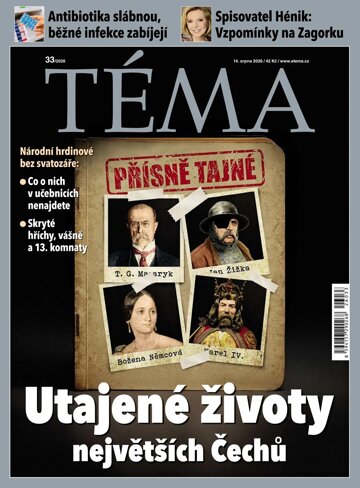 Obálka e-magazínu TÉMA 14.8.2026