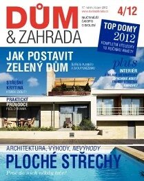 Obálka e-magazínu Dům a zahrada 4/2012