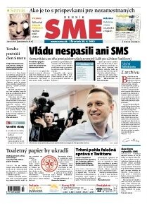 Obálka e-magazínu SME 25.4.2013