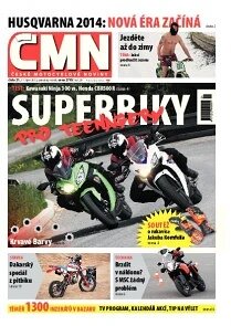 Obálka e-magazínu ČESKÉ MOTOCYKLOVÉ NOVINY 21/2013
