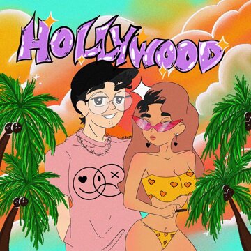 Obálka uvítací melodie Hollywood