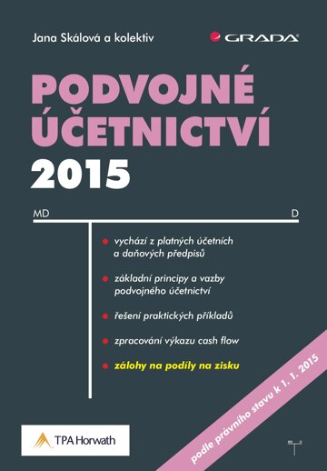 Obálka knihy Podvojné účetnictví 2015