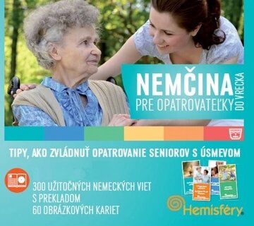 Obálka knihy Nemčina pre opatrovateľky do vrecka