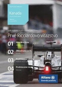 Obálka e-magazínu Magazín F1 7/2014