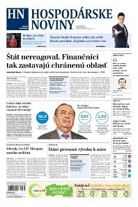 Obálka e-magazínu Hospodárske noviny 17.07.2014