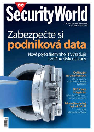 Obálka e-magazínu Security World 4/2014