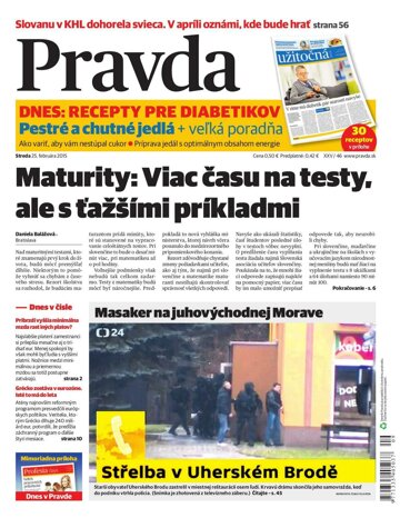 Obálka e-magazínu Pravda 25.2.2015