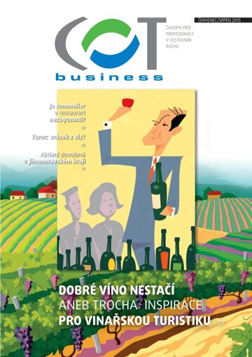 Obálka e-magazínu COT business červenec-srpen