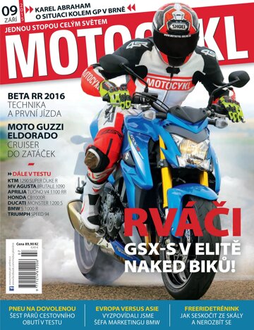 Obálka e-magazínu Motocykl 9/2015