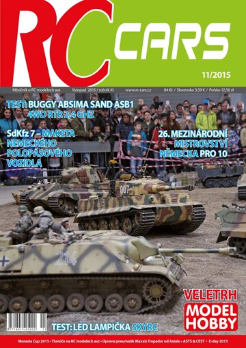 Obálka e-magazínu RC cars 11/15