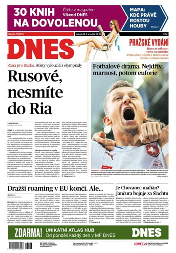 Obálka e-magazínu MF Dnes 18.6.2016