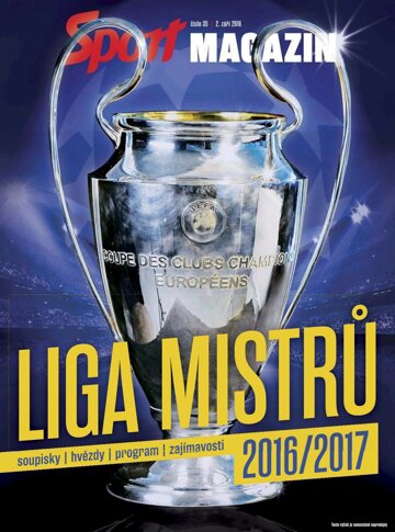 Obálka e-magazínu Sport magazín - 2.9.2016