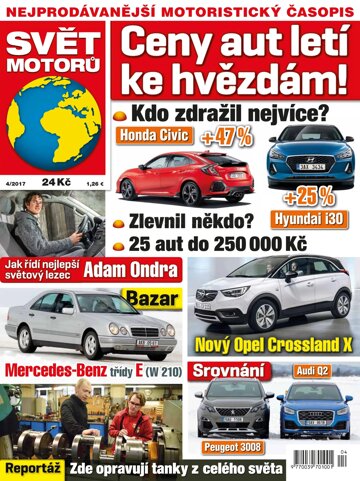 Obálka e-magazínu Svět motorů 23.1.2017