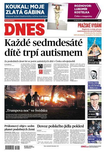Obálka e-magazínu MF Dnes 23.2.2017