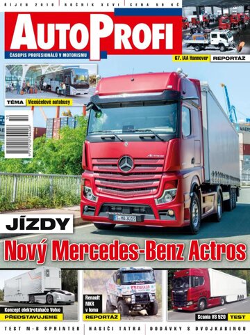 Obálka e-magazínu Auto Profi 10/2018