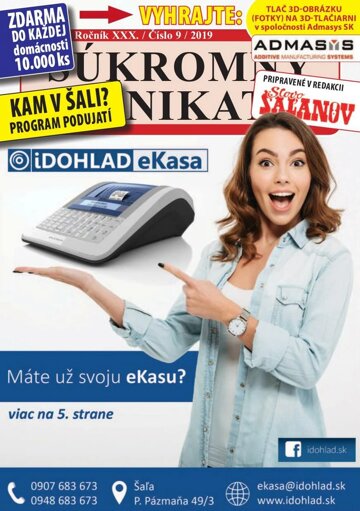 Obálka e-magazínu Súkromný podnikateľ 9/2019