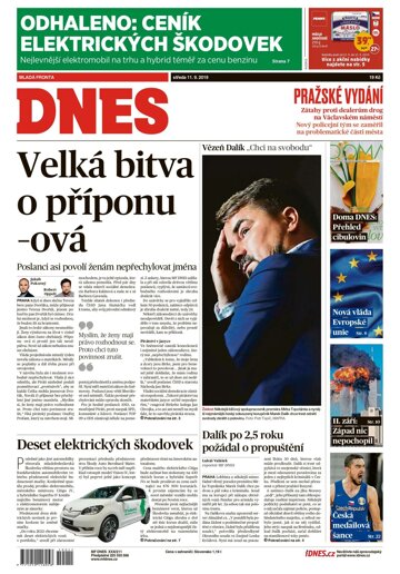 Obálka e-magazínu MF Dnes 11.9.2019