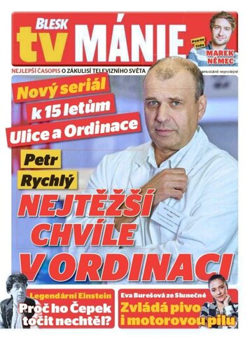 Obálka e-magazínu Blesk Tv manie 18.1.2020