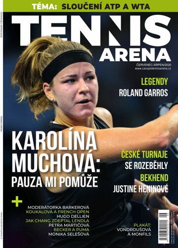 Obálka e-magazínu Tennis Arena 7-8/2020