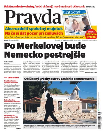 Obálka e-magazínu Pravda 28. 9. 2021