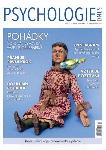 Obálka e-magazínu Psychologie dnes 12/2021