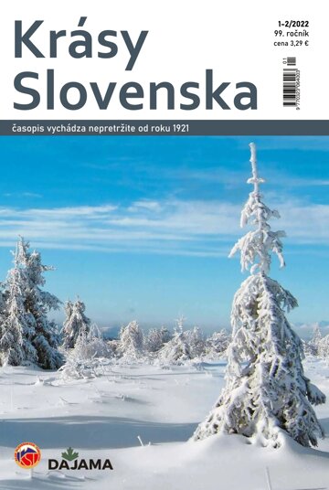 Obálka e-magazínu Krásy Slovenska 1-2/2022