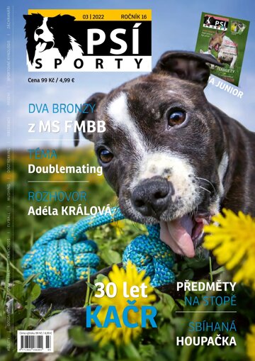 Obálka e-magazínu Psí sporty 3/2022