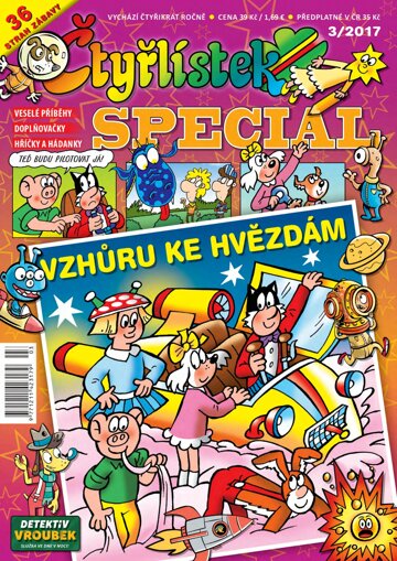 Obálka e-magazínu Čtyřlístek speciál 3/2017