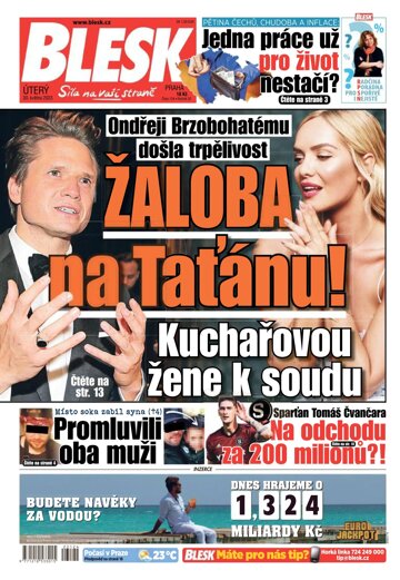 Obálka e-magazínu Blesk 30.5.2023