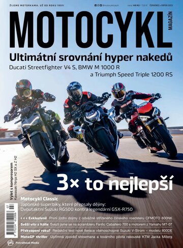 Obálka e-magazínu Motocykl 7+8/2023