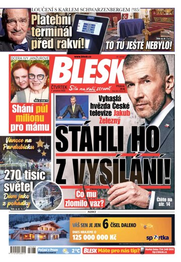 Obálka e-magazínu Blesk 7.12.2023