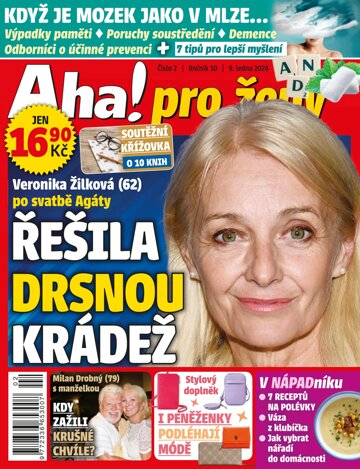 Obálka e-magazínu AHA! pro ženy 2/2024