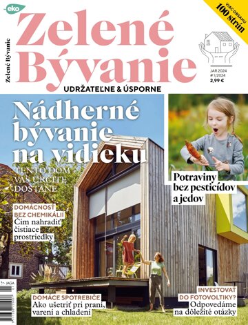 Obálka e-magazínu Zelené bývanie 1/2024