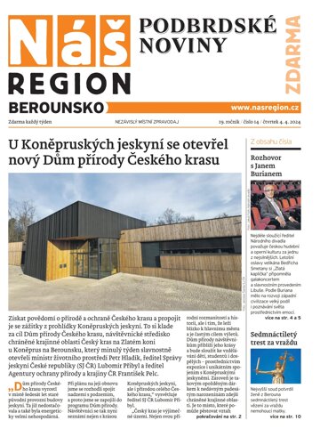 Obálka e-magazínu Náš Region - Berounsko 14/2024