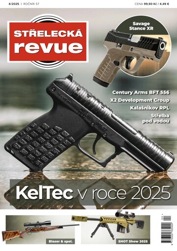 Obálka e-magazínu Střelecká revue 4/2025