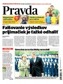 Obálka e-magazínu Pravda 4.7.2012