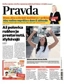 Obálka e-magazínu Pravda 30.7.2013